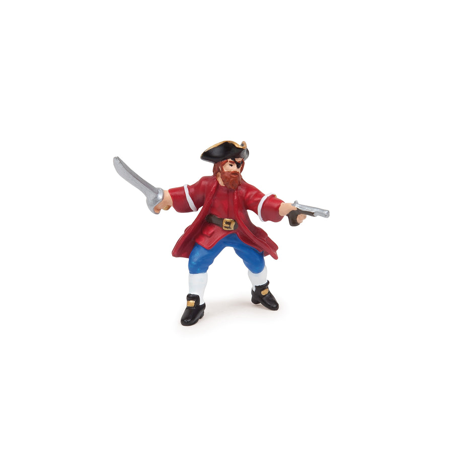 Mini PLUS Pirates & corsaires (Tube, 12 pcs) Papo en PVC, Collection MINI PAPO, jouet éducatif idéal pour enfants