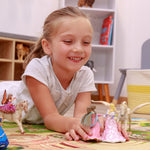 Elfe rose au lys  Papo en PVC, Collection Monde enchanté, jouet éducatif idéal pour enfants