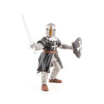 Chevalier hospitalier à l'épée Papo en PVC, Collection Médiéval, jouet éducatif idéal pour enfants et collectionneurs