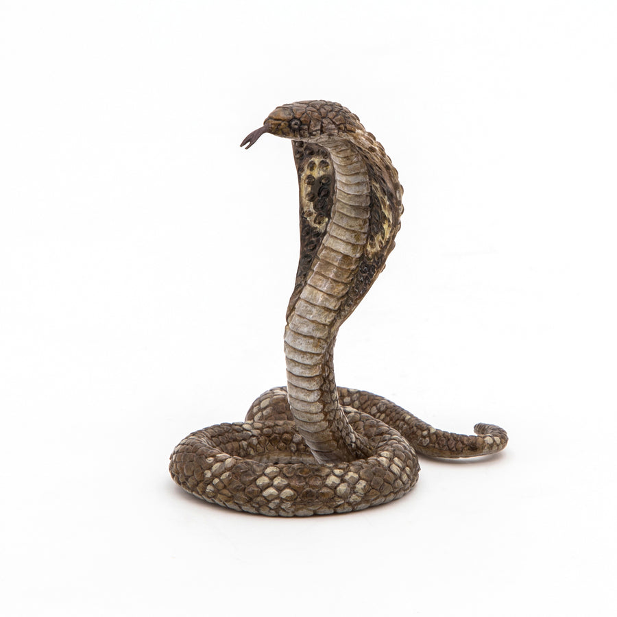 Figurine Cobra royal Papo en PVC, thème reptiles, Collection Animaux sauvages, jouet éducatif idéal pour enfants et collectionneurs
