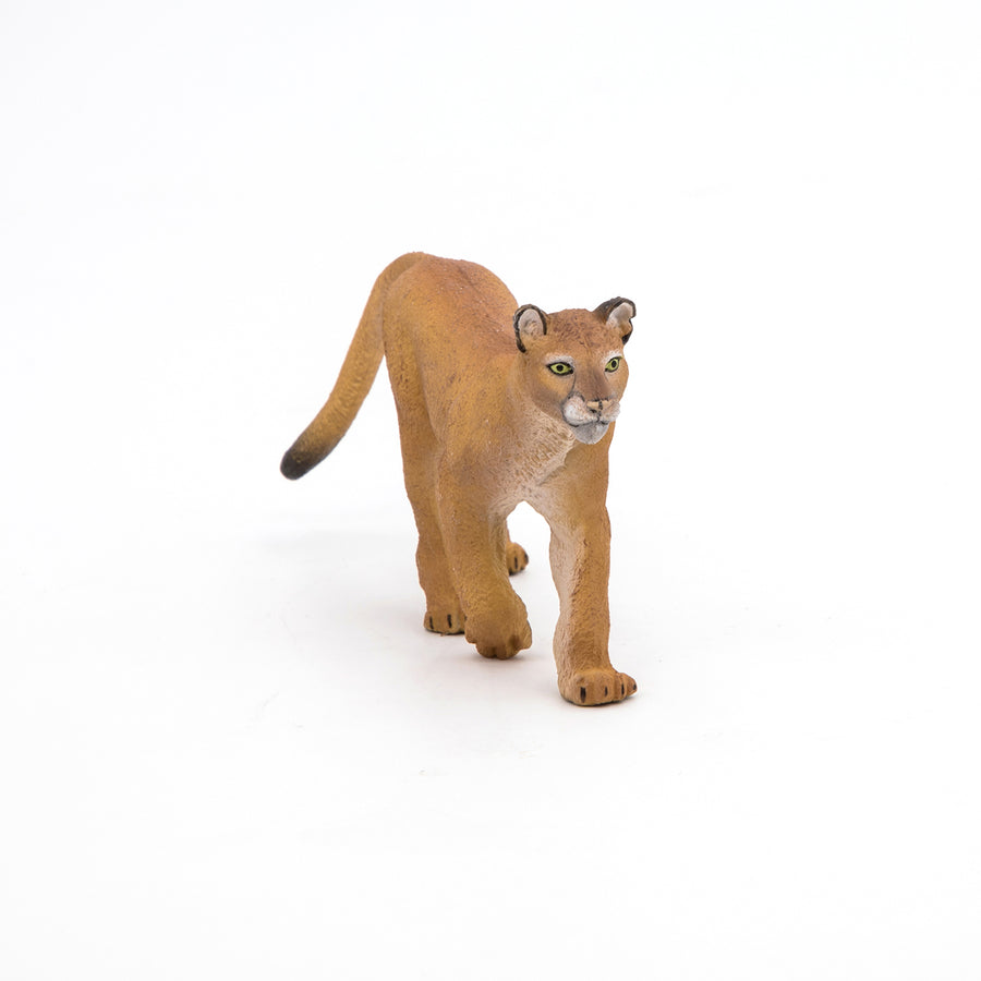 Figurine Puma Papo en PVC, thème félins, Collection Animaux sauvages, jouet éducatif idéal pour enfants et collectionneurs