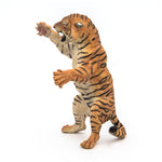 Figurine Tigre debout Papo en PVC, thème félins, Collection Animaux sauvages, jouet éducatif idéal pour enfants et collectionneurs