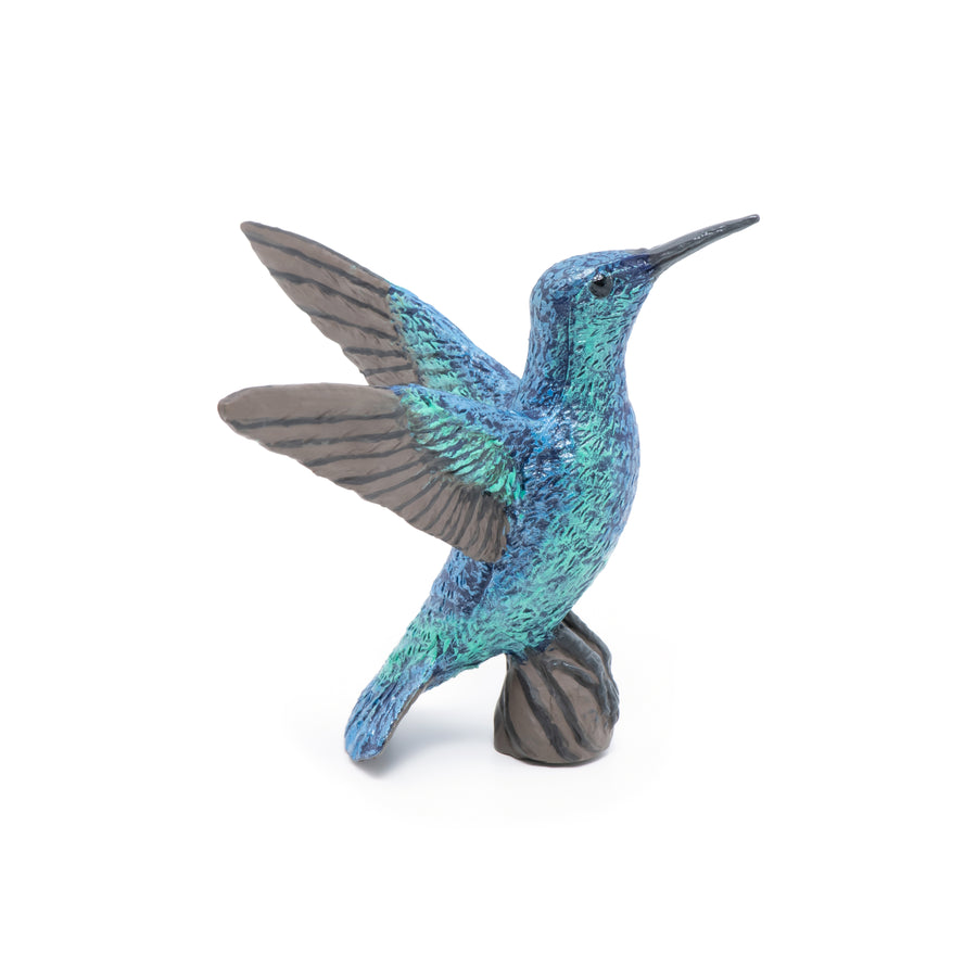 Figurine Colibri Papo en PVC, thème oiseaux, Collection Animaux des jardins, jouet éducatif idéal pour enfants et collectionneurs