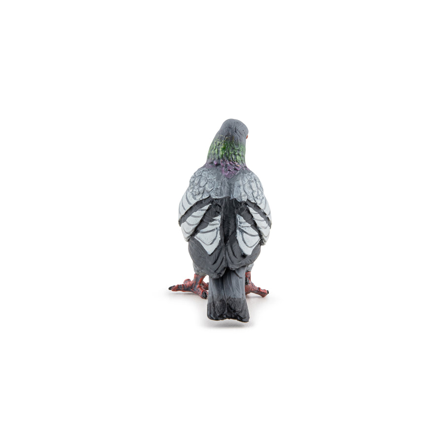 Figurine Pigeon Papo en PVC, thème oiseaux, Collection Animaux des jardins, jouet éducatif idéal pour enfants et collectionneurs