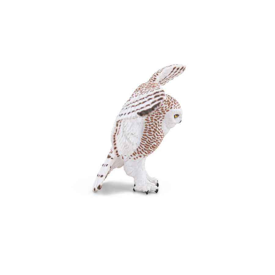 Figurine Harfang volant Papo en PVC, Collection Animaux sauvages, jouet éducatif idéal pour enfants et collectionneurs