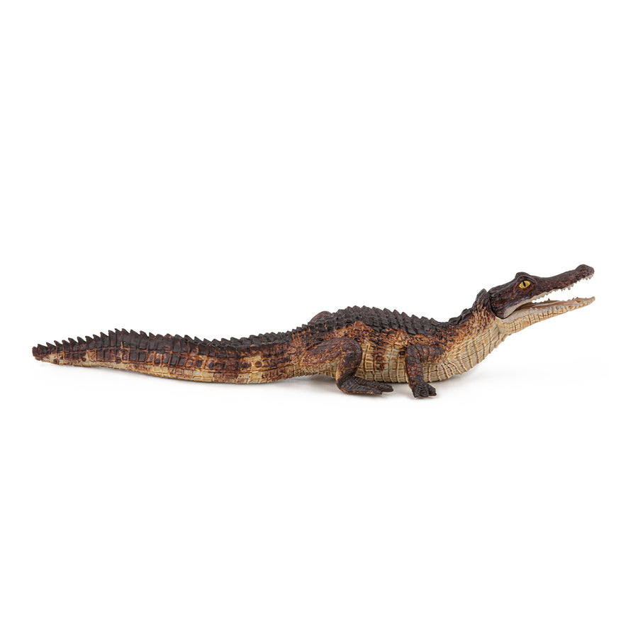 Figurine Caïman Papo en PVC, thème reptiles, Collection Animaux sauvages, jouet éducatif idéal pour enfants et collectionneurs