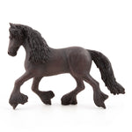 Cheval frison Papo en PVC, Collection chevaux, jouet éducatif idéal pour enfants et collectionneurs