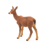 Figurine Biche Papo en PVC, thème forêt, Collection Animaux sauvages, jouet éducatif idéal pour enfants et collectionneurs