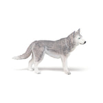 Figurine Husky de Sibérie Papo en PVC, Collection chiens et chats, jouet éducatif idéal pour enfants et collectionneurs