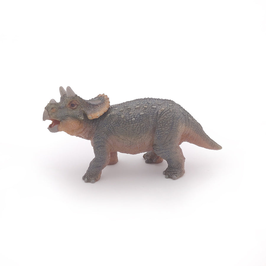Jeune tricératops Papo en PVC, Collection Dinosaures, jouet éducatif idéal pour enfants et collectionneurs