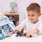 Figurine Manchot empereur Papo en PVC, Collection animaux marins, jouet éducatif idéal pour enfants et collectionneurs