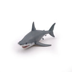 Figurine Requin blanc Papo en PVC, Collection animaux marins, jouet éducatif idéal pour enfants et collectionneurs