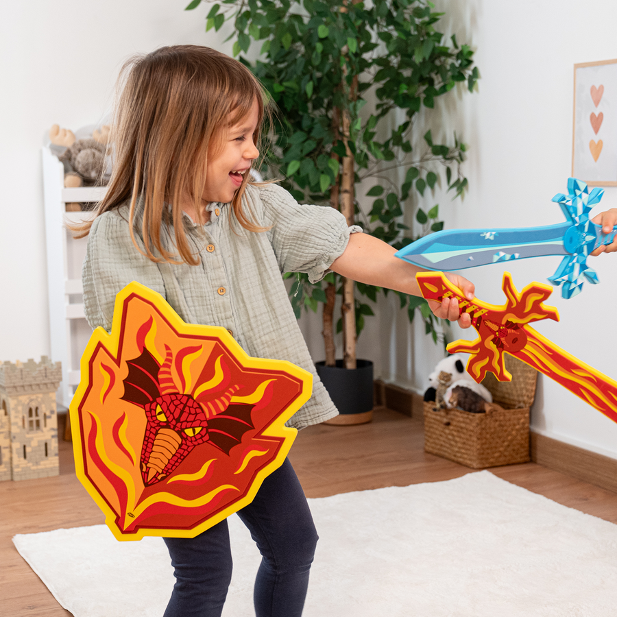 Papoo 61 Costume Accessories - Fire Sword - Foam Outfits | Papo France